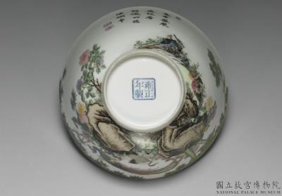 图片[3]-Bowl with flowers and birds in falangcai painted enamels, Qing dynasty, Yongzheng reign 1723-1735-China Archive